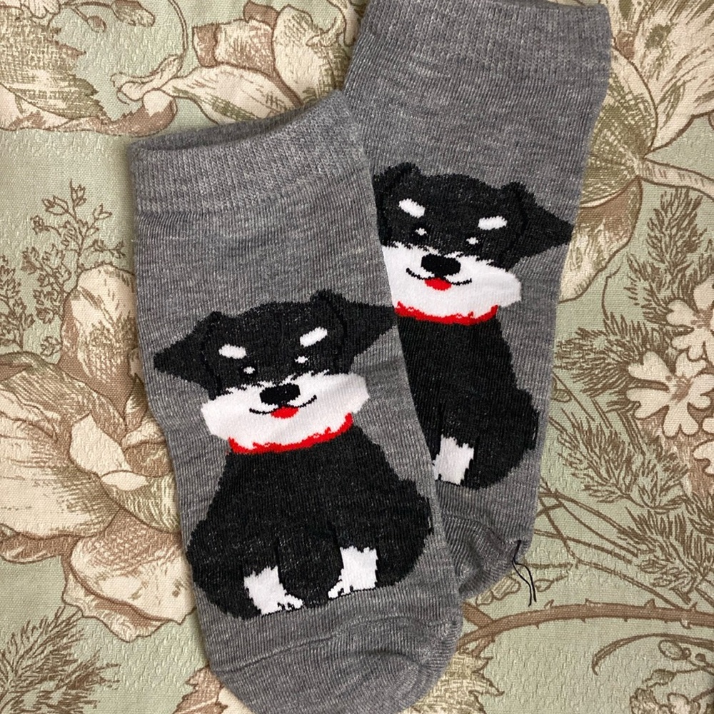 NEW 5 Pack DOG Print Ankle Socks 5-Pack! Size 5-10 - Picture 3 of 12